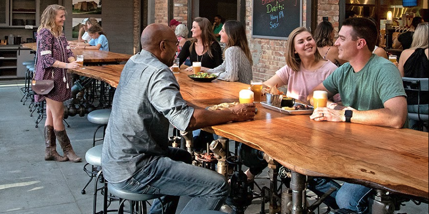 Visit Pinehurst Brewery with Friends for live music, craft beer and great food!